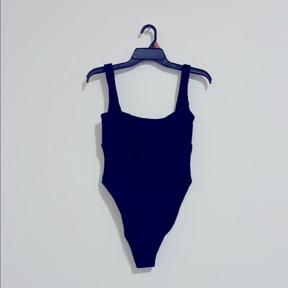 NWOT Montce X Free people Elegant Black swimming suit women’s size Large - Picture 2 of 10